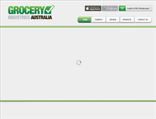 Tablet Screenshot of groceryaust.com.au